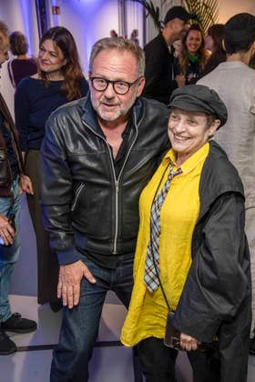 ABB UEFA- Samuel Finzi und Katharina Thalbach zu Gast beim Promi Treff UFA Back in Berlin In den Raeumen der UFA GmbH Berlin, Berlin den 17.09.2026