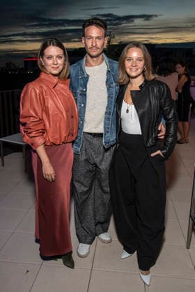 ABB UEFA- Alice Dwyer, Vladimir Burlakov und Sonja Gerhardt zu Gast beim Promi Treff UFA Back in Berlin In den Raeumen der UFA GmbH Berlin, Berlin den 17.09.2026