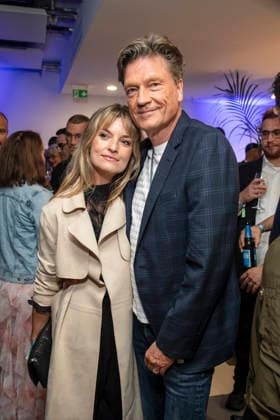 ABB UEFA- Ina Paule Klink und Roland Suso Richter zu Gast beim Promi Treff UFA Back in Berlin In den Raeumen der UFA GmbH Berlin, Berlin den 17.09.2026