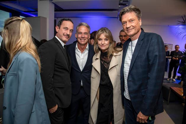 ABB UEFA- Soenke Moehring, Marco Girnth, Ina Paule Klink und Roland Suso Richter zu Gast beim Promi Treff UFA Back in Berlin In den Raeumen der UFA GmbH Berlin, Berlin den 17.09.2026