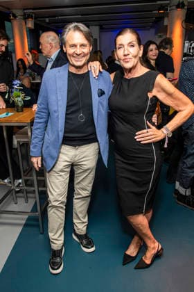 ABB UEFA- Wolfgang Bahro und Katy Karrenbauer zu Gast beim Promi Treff UFA Back in Berlin In den Raeumen der UFA GmbH Berlin, Berlin den 17.09.2026