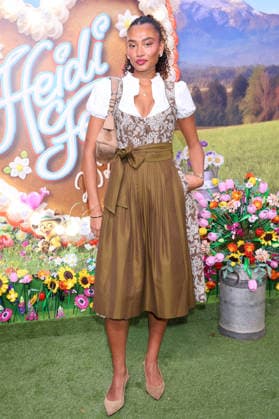 Aurelie Carina bei der Ankunft zur RTL TV-Show HeidiFest by Heidi Klum im Hofbräuhaus. München, 17.09.2026
