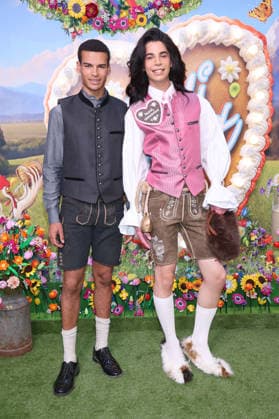 Boureima und Alexavius Hill bei der Ankunft zur RTL TV-Show HeidiFest by Heidi Klum im Hofbräuhaus. München, 17.09.2026