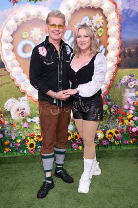 Markus Mörl und Yvonne König bei der Ankunft zur RTL TV-Show HeidiFest by Heidi Klum im Hofbräuhaus. München, 17.09.2026