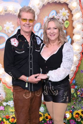 Markus Mörl und Yvonne König bei der Ankunft zur RTL TV-Show HeidiFest by Heidi Klum im Hofbräuhaus. München, 17.09.2026