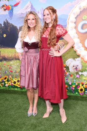 Katja Burkard und Barbara Meier bei der Ankunft zur RTL TV-Show HeidiFest by Heidi Klum im Hofbräuhaus. München, 17.09.2026