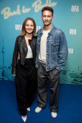 ABB UFA- Sonja Gerhardt und Vladimir Burlakov zu Gast beim Promi Treff UFA Back in Berlin In den Raeumen der UFA GmbH Berlin, Berlin den 17.09.2026