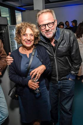 ABB UFA- Adriana Altaras und Samuel Finzi zu Gast beim Promi Treff UFA Back in Berlin In den Raeumen der UFA GmbH Berlin, Berlin den 17.09.2026