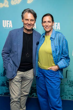 ABB UFA- Wolfgang Bahro und Ulrike Frank zu Gast beim Promi Treff UFA Back in Berlin In den Raeumen der UFA GmbH Berlin, Berlin den 17.09.2026