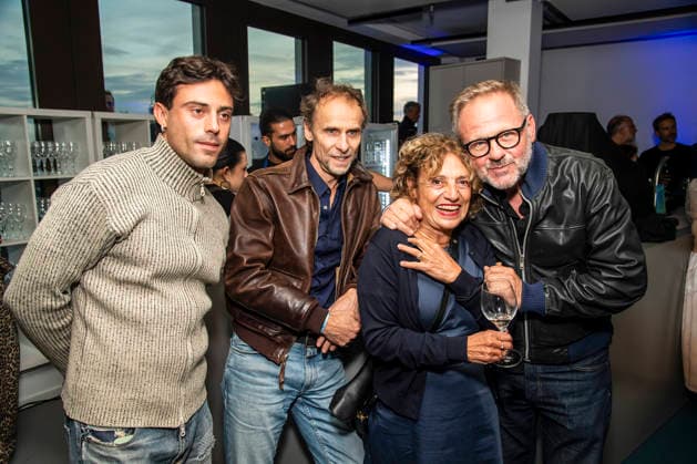 ABB UFA- Leo Altaras, Doreen Wilde alias dodipi, Jan Georg Schuette, Adriana Altaras und Samuel Finzi zu Gast beim Promi Treff UFA Back in Berlin In den Raeumen der UFA GmbH Berlin, Berlin den 17.09.2026