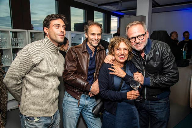 ABB UFA- Leo Altaras, Doreen Wilde alias dodipi, Jan Georg Schuette, Adriana Altaras und Samuel Finzi zu Gast beim Promi Treff UFA Back in Berlin In den Raeumen der UFA GmbH Berlin, Berlin den 17.09.2026