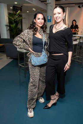 ABB UFA- SÄ±la Åžahin und Doreen Wilde alias dodipi zu Gast beim Promi Treff UFA Back in Berlin In den Raeumen der UFA GmbH Berlin, Berlin den 17.09.2026
