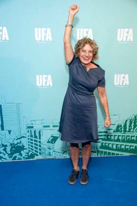 ABB UFA- Adriana Altaras zu Gast beim Promi Treff UFA Back in Berlin In den Raeumen der UFA GmbH Berlin, Berlin den 17.09.2026