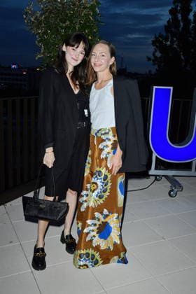 RECORD DATE NOT STATED UFA Back in Berlin Empfang- Berlin Lea von Acken und Katharina Schuettler beim Blue Carpet anlässlich des UFA Back in Berlin Empfang im BE.YOND OFFICE in Berlin am 17.09.2026 Copyright: xEventpressxBerndtx