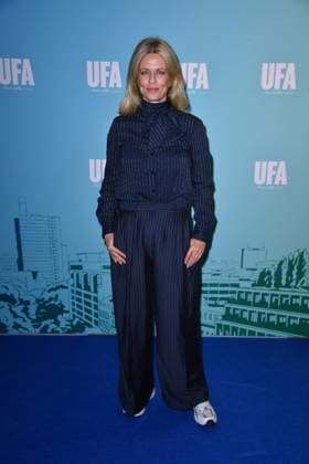 RECORD DATE NOT STATED UFA Back in Berlin Empfang- Berlin Miriam Lahnstein beim Blue Carpet anlässlich des UFA Back in Berlin Empfang im BE.YOND OFFICE in Berlin am 17.09.2026 Copyright: xEventpressxBerndtx