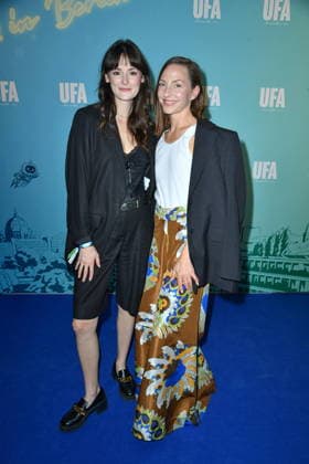 RECORD DATE NOT STATED UFA Back in Berlin Empfang- Berlin Lea von Acken und Katharina Schuettler beim Blue Carpet anlässlich des UFA Back in Berlin Empfang im BE.YOND OFFICE in Berlin am 17.09.2026 Copyright: xEventpressxBerndtx