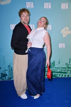 RECORD DATE NOT STATED UFA Back in Berlin Empfang- Berlin Knud Riepen und Gisa Flake beim Blue Carpet anlässlich des UFA Back in Berlin Empfang im BE.YOND OFFICE in Berlin am 17.09.2026 Copyright: xEventpressxBerndtx