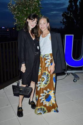 RECORD DATE NOT STATED UFA Back in Berlin Empfang- Berlin Lea von Acken und Katharina Schuettler beim Blue Carpet anlässlich des UFA Back in Berlin Empfang im BE.YOND OFFICE in Berlin am 17.09.2026 Copyright: xEventpressxBerndtx