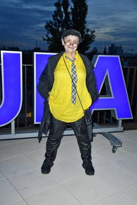 RECORD DATE NOT STATED UFA Back in Berlin Empfang- Berlin Katharina Thalbach beim Blue Carpet anlässlich des UFA Back in Berlin Empfang im BE.YOND OFFICE in Berlin am 17.09.2026 Copyright: xEventpressxBerndtx