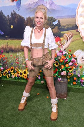Michelle bei der Ankunft zur RTL TV-Show HeidiFest by Heidi Klum im Hofbräuhaus. München, 17.09.2026