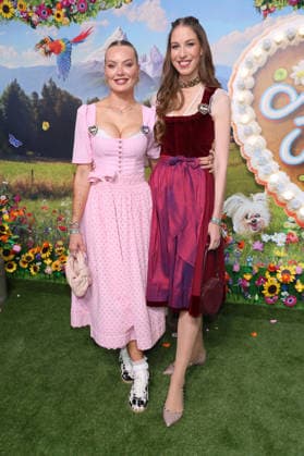 Cheyenne Savannah Ochsenknecht und Alana Siegel bei der Ankunft zur RTL TV-Show HeidiFest by Heidi Klum im Hofbräuhaus. München, 17.09.2026
