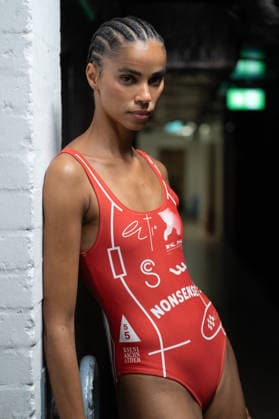 LFW - Ksenia Schnaider Backstage A model is seen backstage at the Ksenia Schnaider show during London Fashion Week September 2026 at The Strand in London, England on September 17, 2026. Photo by LounisPhotography ABACAPRESS.COM London United Kingdom  Copyright: xLounisPhotography ABACAx