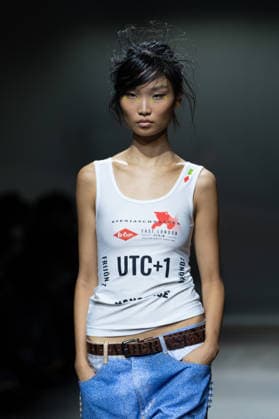 LFW - Ksenia Schnaider Runway A model walks the runway at the Ksenia Schnaider show during London Fashion Week September 2026 at The Strand in London, England on September 17, 2026. Photo by LounisPhotography ABACAPRESS.COM London United Kingdom  Copyright: xLounisPhotography ABACAx