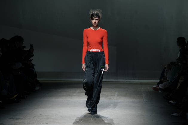 LFW - Ksenia Schnaider Runway A model walks the runway at the Ksenia Schnaider show during London Fashion Week September 2026 at The Strand in London, England on September 17, 2026. Photo by LounisPhotography ABACAPRESS.COM London United Kingdom  Copyright: xLounisPhotography ABACAx