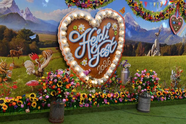 Übersicht 2. HeidiFest by Heidi Klum Pre-Oktoberfest-Event RTL Hofbräuhaus München 17. Sept. 2026