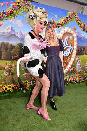 Olivia Jones und Larissa Marolt 2. HeidiFest by Heidi Klum Pre-Oktoberfest-Event RTL Hofbräuhaus München 17. Sept. 2026