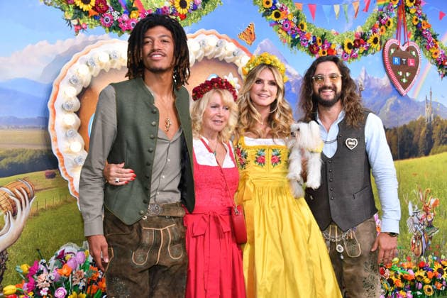 Henry Samuel, Erna Klum, Tom Kaulitz und Heidi Klum 2. HeidiFest by Heidi Klum Pre-Oktoberfest-Event RTL Hofbräuhaus München 17. Sept. 2026
