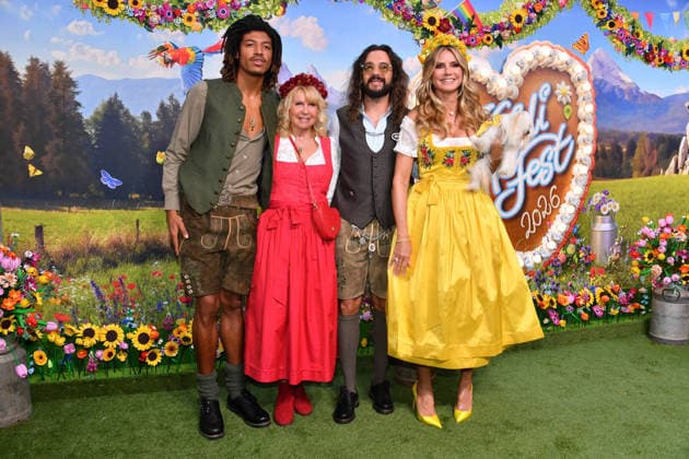 Henry Samuel, Erna Klum, Tom Kaulitz und Heidi Klum 2. HeidiFest by Heidi Klum Pre-Oktoberfest-Event RTL Hofbräuhaus München 17. Sept. 2026