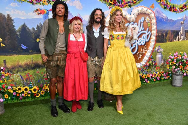 Henry Samuel, Erna Klum, Tom Kaulitz und Heidi Klum 2. HeidiFest by Heidi Klum Pre-Oktoberfest-Event RTL Hofbräuhaus München 17. Sept. 2026
