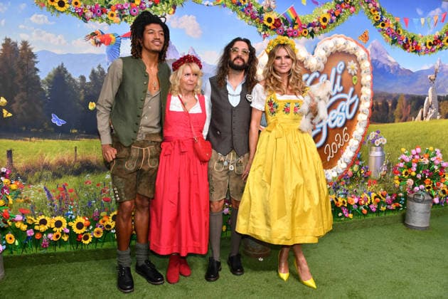 Henry Samuel, Erna Klum, Tom Kaulitz und Heidi Klum 2. HeidiFest by Heidi Klum Pre-Oktoberfest-Event RTL Hofbräuhaus München 17. Sept. 2026