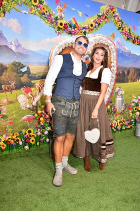 Sarah Engel mit Freund 2. HeidiFest by Heidi Klum Pre-Oktoberfest-Event RTL Hofbräuhaus München 17. Sept. 2026
