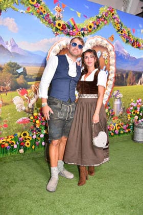 Sarah Engel mit Freund 2. HeidiFest by Heidi Klum Pre-Oktoberfest-Event RTL Hofbräuhaus München 17. Sept. 2026