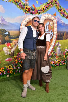 Sarah Engel mit Freund 2. HeidiFest by Heidi Klum Pre-Oktoberfest-Event RTL Hofbräuhaus München 17. Sept. 2026