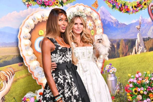 Naomi Campbell und Heidi Klum 2. HeidiFest by Heidi Klum Pre-Oktoberfest-Event RTL Hofbräuhaus München 17. Sept. 2026