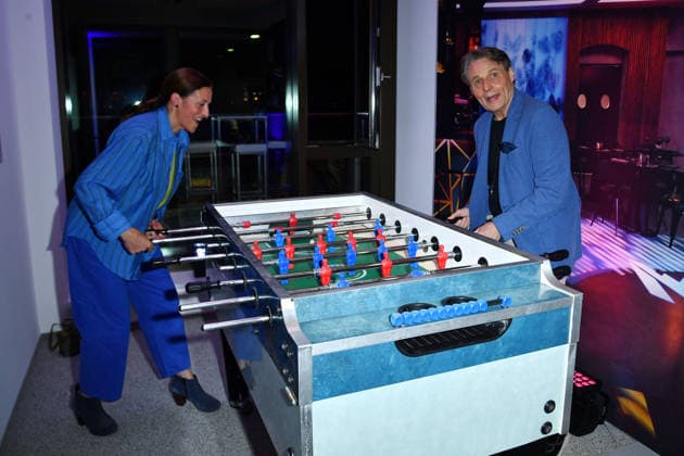 Wolfgang Bahro und Ulrike Frank bei dem UFA Back Empfang im BE.YOND OFFICE in Berlin am 17.09.2026