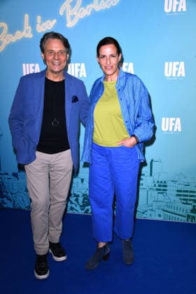 Wolfgang Bahro und Ulrike Frank bei dem UFA Back Empfang im BE.YOND OFFICE in Berlin am 17.09.2026