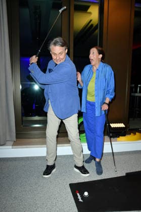 Wolfgang Bahro und Ulrike Frank bei dem UFA Back Empfang im BE.YOND OFFICE in Berlin am 17.09.2026