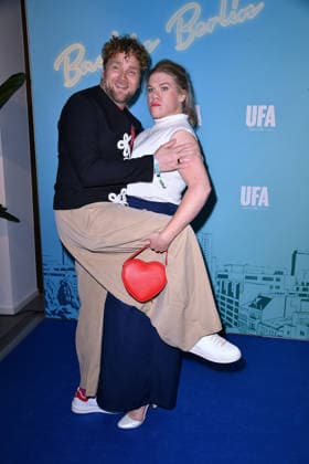 Knud Riepen und Gisa Flake bei dem UFA Back Empfang im BE.YOND OFFICE in Berlin am 17.09.2026