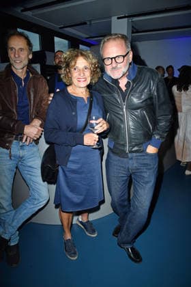Adriana Altaras und Samuel Finzi bei dem UFA Back Empfang im BE.YOND OFFICE in Berlin am 17.09.2026