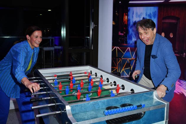 Wolfgang Bahro und Ulrike Frank bei dem UFA Back Empfang im BE.YOND OFFICE in Berlin am 17.09.2026