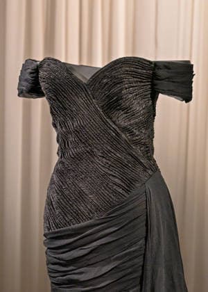 Exclusive unveiling of Princess Diana™s Revenge Dress at Sotheby™s London. One of the most legendary fashion items in modern history is exhibited for the first time since 1997. The iconic black silk evening dress was designed by Christina Stambolian and famously worn by Diana, Princess of Wales, at the Serpentine Gallery in 1994 When: 18 Sep 2026 Credit: Cover Images EDITORIAL USE ONLY. NOT FOR USE BY NEWSPAPERS BASED IN THE UK. Copyright: xx coverimg56031640
