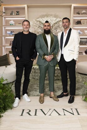 Celebrities attend the Rivani Grand Opening in Miami Featuring: Brian Toll, Robert Rivani & John Terzian Where: Miami, Florida, United States When: 17 Sep 2026 Credit: Seth Browarnik INSTARimages EDITORIAL USE ONLY. NOT FOR USE BY NEWSPAPERS BASED IN THE UK. Copyright: xx instar56031873
