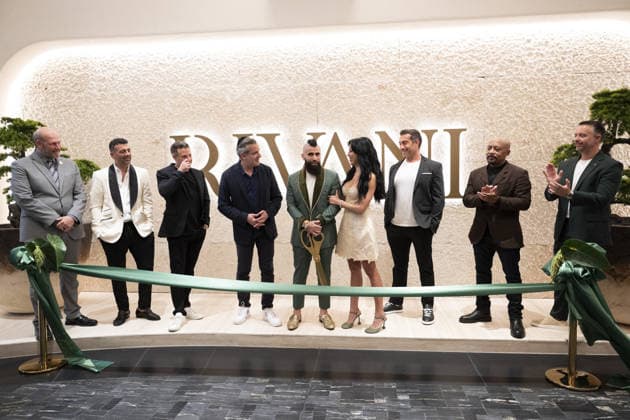 Celebrities attend the Rivani Grand Opening in Miami Featuring: Eric Carpenter, John Terzian, Brian Toll, Steven Meiner, Robert Rivani, Krystal Rivani, Joseph Magazine, Daymond John & Patrick Khoury Where: Miami, Florida, United States When: 17 Sep 2026 Credit: Seth Browarnik INSTARimages EDITORIAL USE ONLY. NOT FOR USE BY NEWSPAPERS BASED IN THE UK. Copyright: xx instar56031904