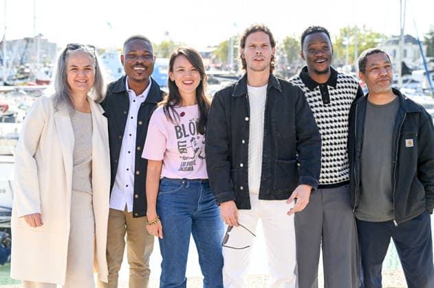 La Rochelle TV Fiction Festival 2026 Photocall September 18, 28th La Rochelle TV Fiction Festival 28th edition of the La Rochelle TV Fiction Festival Photocall for Clash featuring Koffi Ange and Eric N’Guessan, Jean Baptiste Lafarge 459756 September 18, 2026 France  Copyright: xBarbaraxNeymanx xStarfacex STAR_459756_044