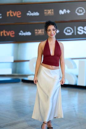 September 18, 2026, Madrid, Madrid, Spain: Mariam Dawoud attended Geister Photocall during 74th San Sebastian International Film Festival at Kursaal Palace on September 18, 2026 in Donostia San Sebastian, Spain Madrid Spain - ZUMAg15_ 20260918_zaf_g15_030 Copyright: xJackxAbuinx