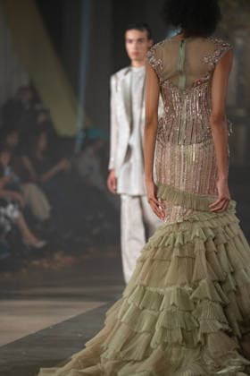 IPA88666927 - London Fashion Week - Rocky Star Fashion Show at St. John s Hyde Park  Copyright: xCristinaxMasseix xCristinaxMasseix IPA88666927